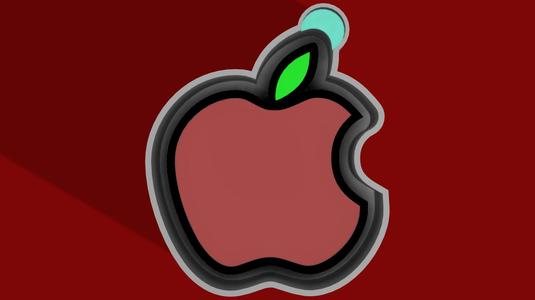 🍎✨ Sweet Apple Charm – Freshie, Keychain, Resin & Candle Mold