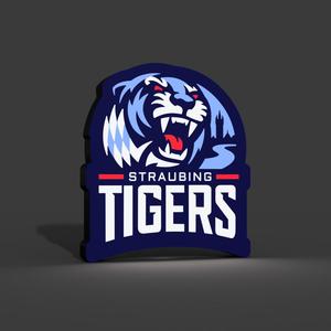 Straubing Tigers Ice Hockey Lightbox LED Lamp