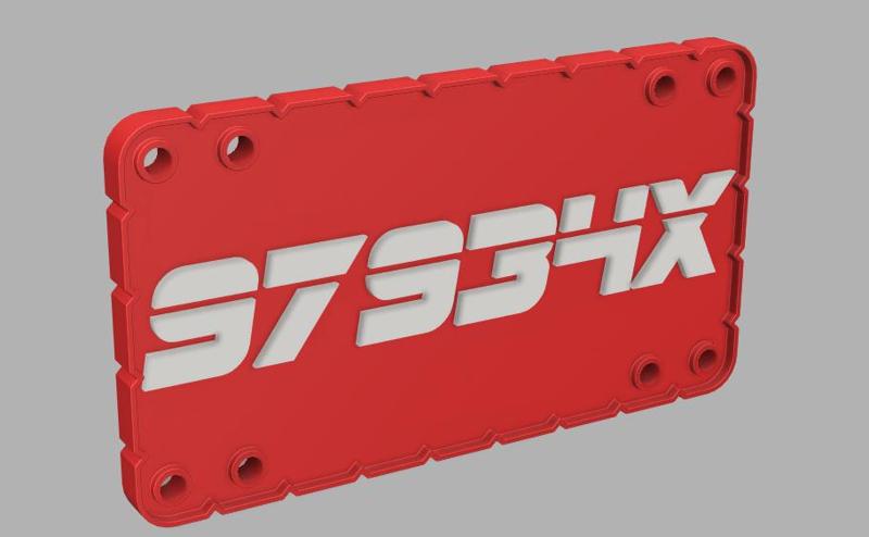 97934X Custom License Plate