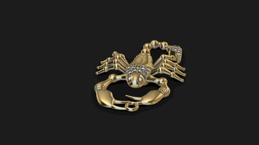 scorpion pendant