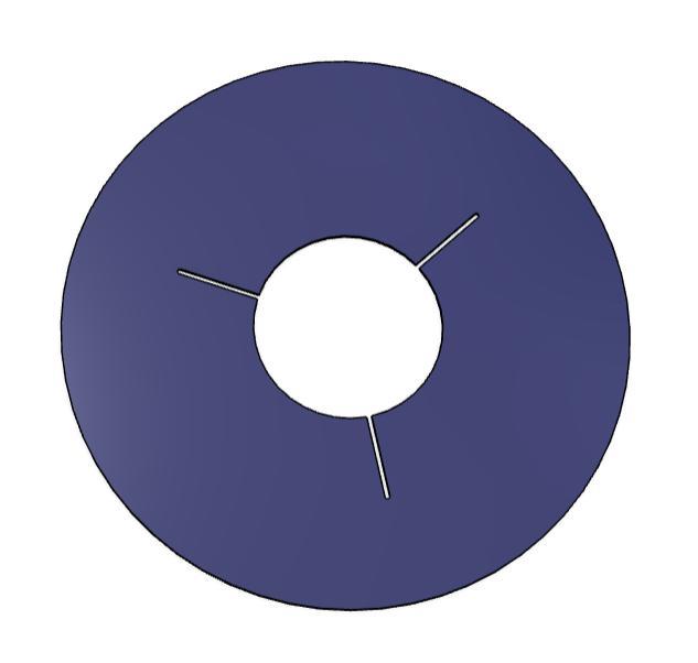 Eisstock Makierungsfahne