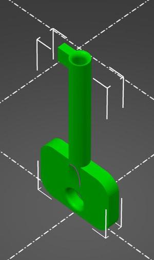Schlüssel zum Reset des Hausalarms