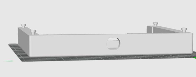 Projet YANM Fridge Frame Front Left v2 