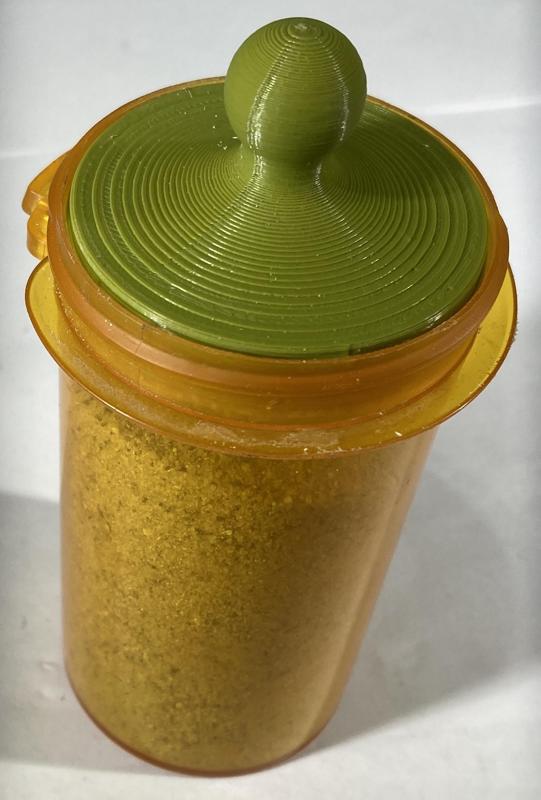 Tentacle Pill Bottle Weighted Base