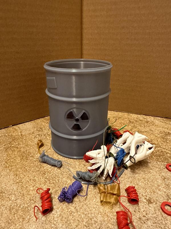 Nuclear Waste Barrel