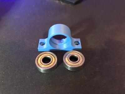 608 double bearing housing