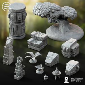 Saurians Scatter Terrain