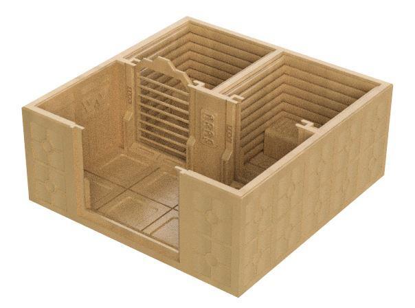 Sci Fi Corridor Security Cell Room