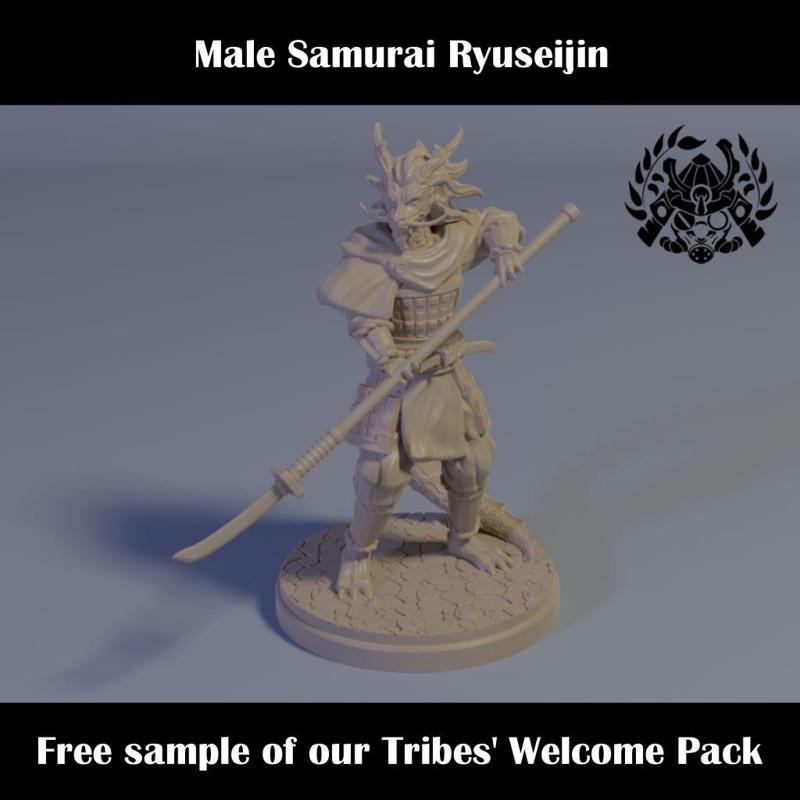Ryuseijin Male Samurai - Free sample
