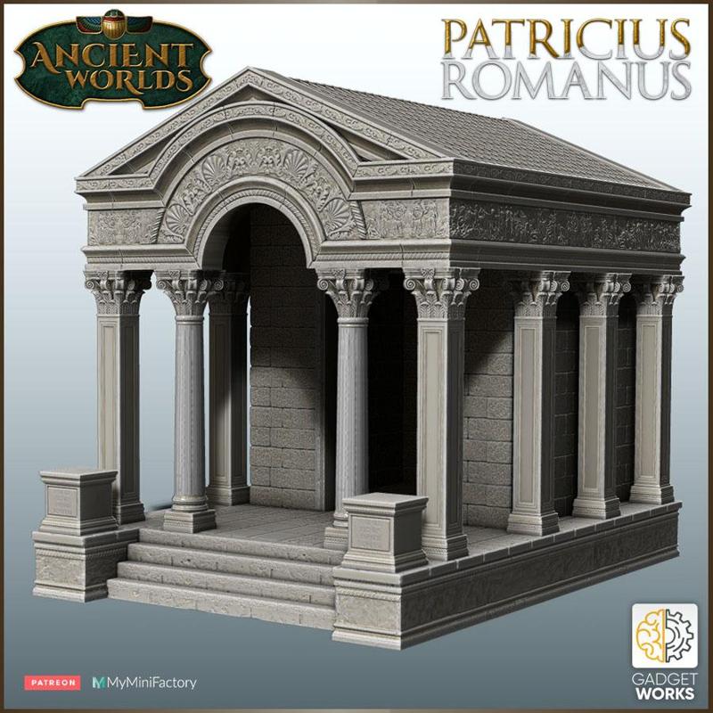 Roman Temple - Patricius Romanus