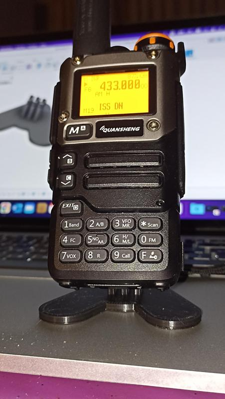 Quangsheng UV K5 HAM Radio Stand / Holder / Table REMIX