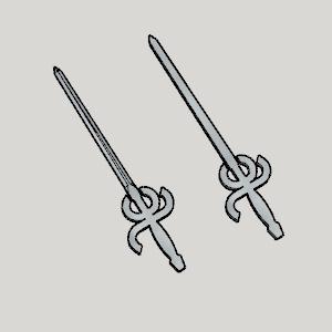 Rapier Style Fruit Pick