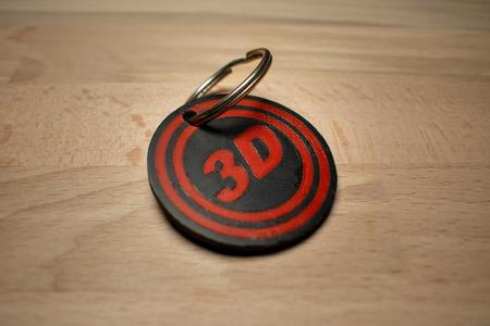 3D badge