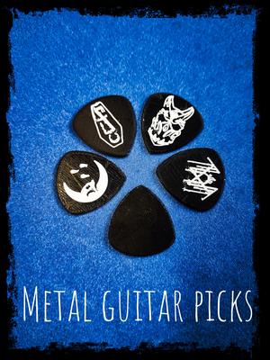 Metal Guitar Pick Collection (Metalcore, Deathcore, Metal)
