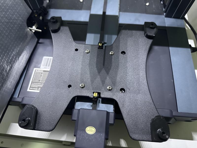 (Extra) Low-Level Heatbed Standoffs / Dampers / Leveling Colums / Spring Replacement for the ELEGOO Neptune Heatbed springs