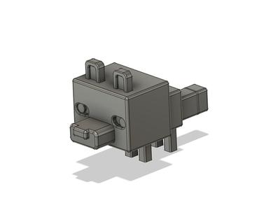 Minecraft lišče (Minecraft baby Fox)