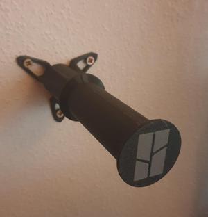 Wallmounted  straight Spoolholder