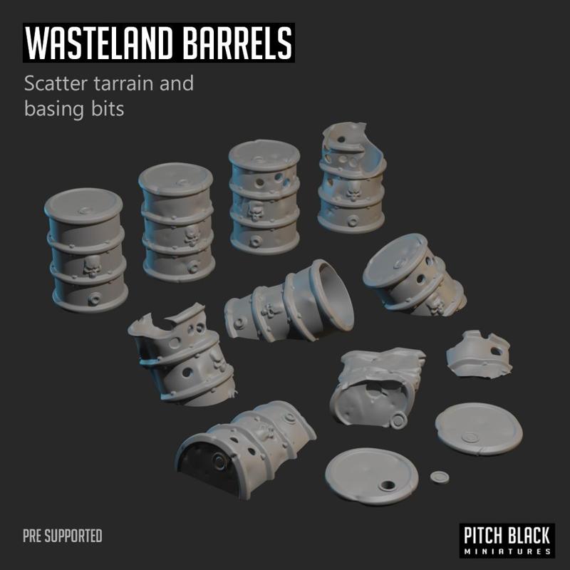 Wasteland Barrels