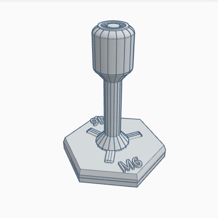 Water Tower Hex Map Scale HMSM018