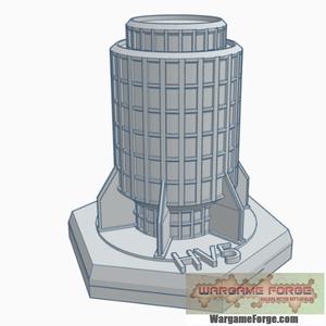 Sci-Fi Building 46 Hex Map Scale HMSSF046