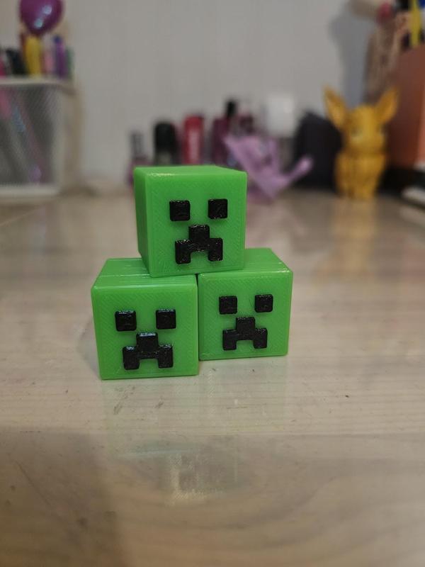 Minecraft creeper knob
