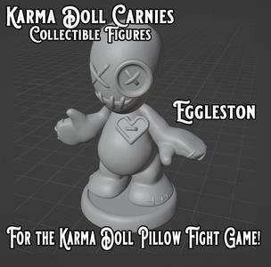 Karma Doll Pillow Fight Game Token: Eggleston