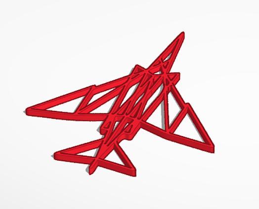 F-4 Phantom II Wireframe