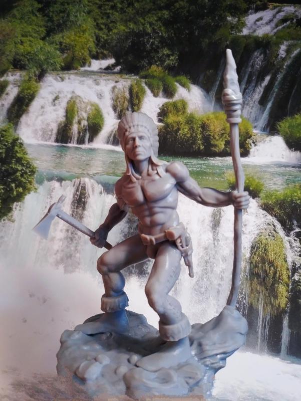 Native American Warrior - Action Western
