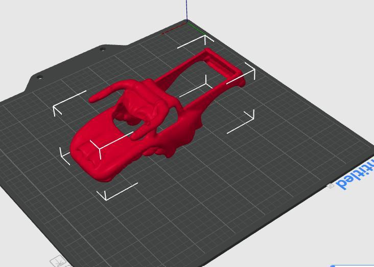 El Toro Loco Monster Truck RC Body 1/18 scale