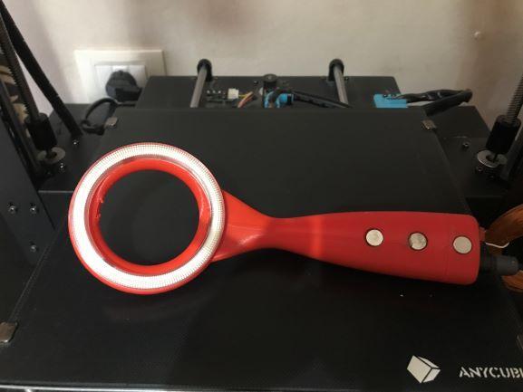 Portable magnetic LED ring - Fusion .f3d included