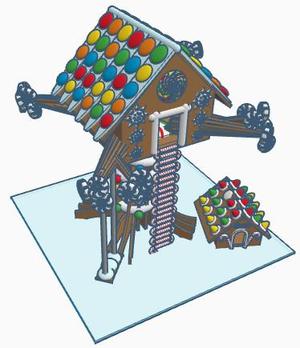 Gingerbread Tree House