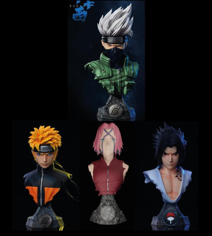 Team 7 Pack's Naruto Bust