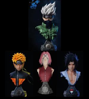 Team 7 Pack's Naruto Bust