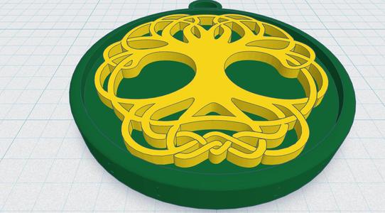 Celtic / Norse - Tree Of Life Pendent 30