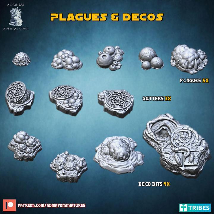 Plagues and Decos (pre-supported)