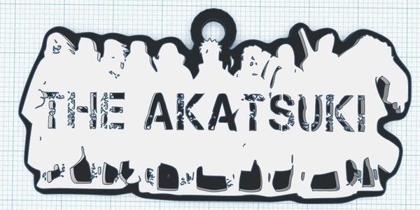 Key ring akatsuki_Integrants