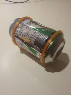 Soda can mini BBQ kit