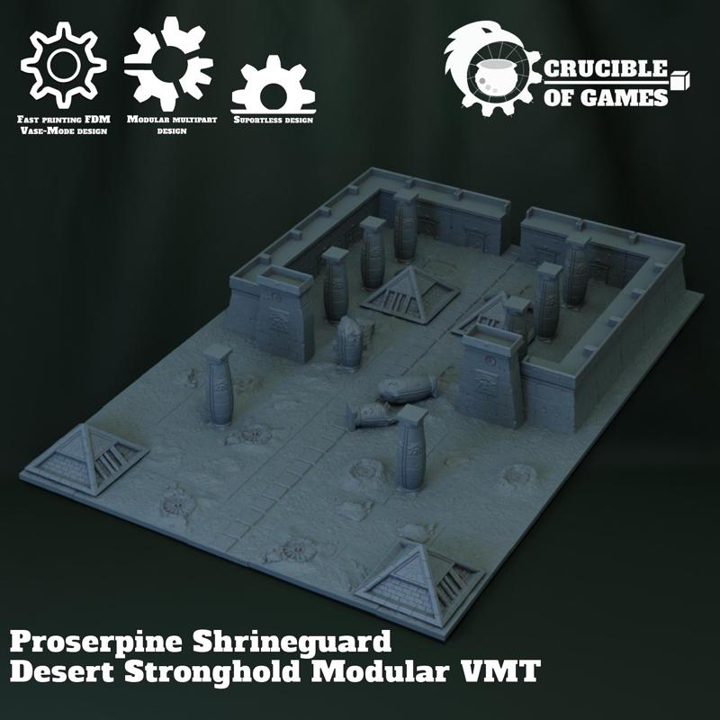 Proserpine Desert Stronghold Terrain Set