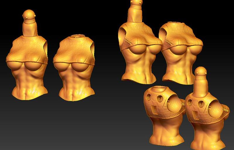 female torso southern hemisphere