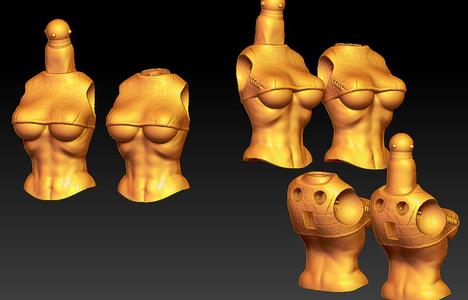 female torso southern hemisphere
