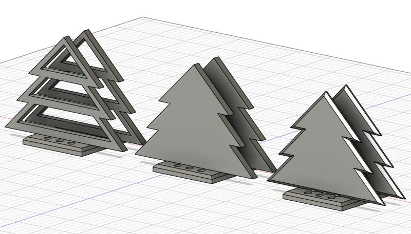 Christmas tree - napkin holder