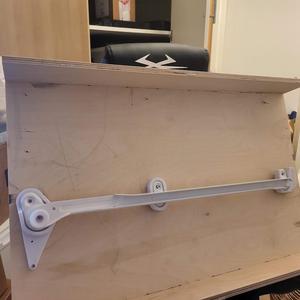 Rail adapter for old ikea wardrobe