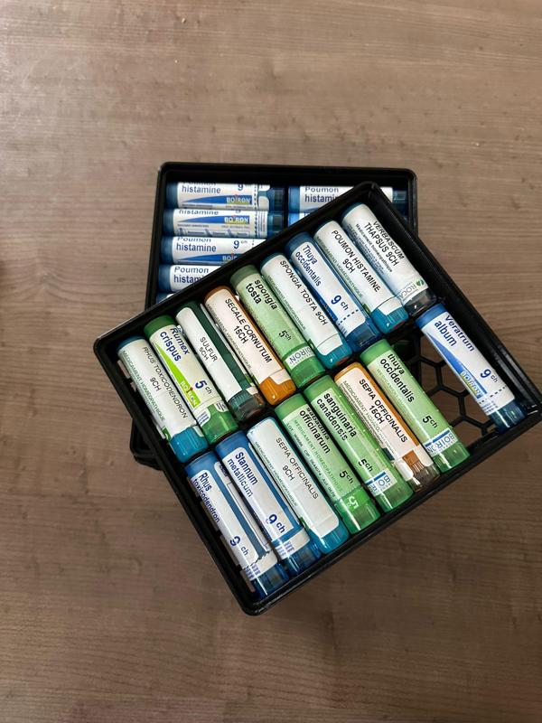 Homeopathy tube locker