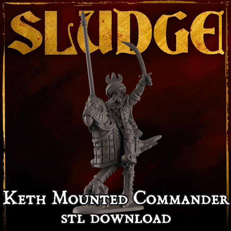 SLUDGE Keth Mounted Commander
