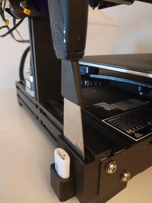 Tool holder and usb holder for Ender 3 v2 neo