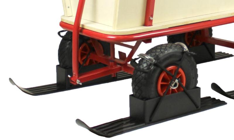 Schneekufen für Bollerwagen