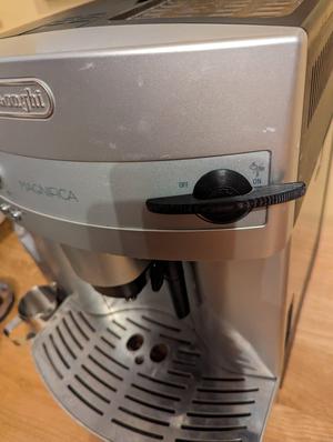 Delonghi Magnifica steamer knob