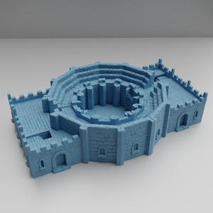 Small Arena - Tabletop Terrain - 28 MM