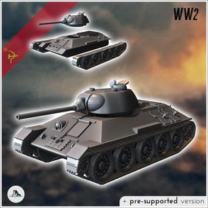 T-34-76 M1940 (15mm) - Soviet army WW2 Second World East front Ostfront
