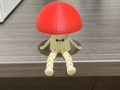 Cute Little Articulated Mushroom